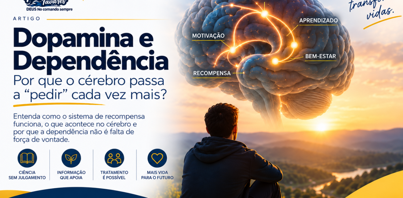 Por que é tão difícil parar? O papel da dopamina na dependência química