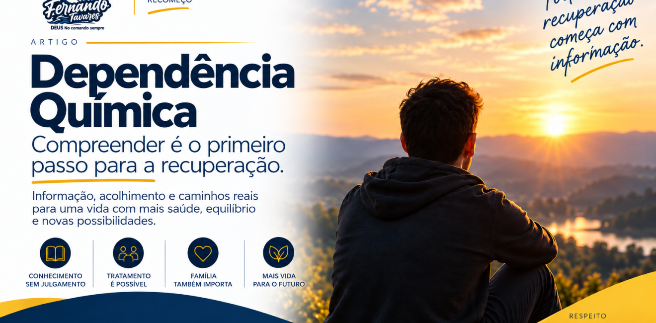 Além da Dependência: informação, acolhimento e esperança para recomeçar