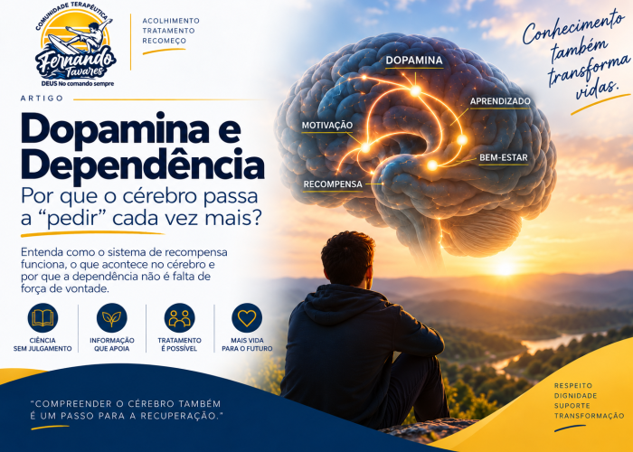Por que é tão difícil parar? O papel da dopamina na dependência química