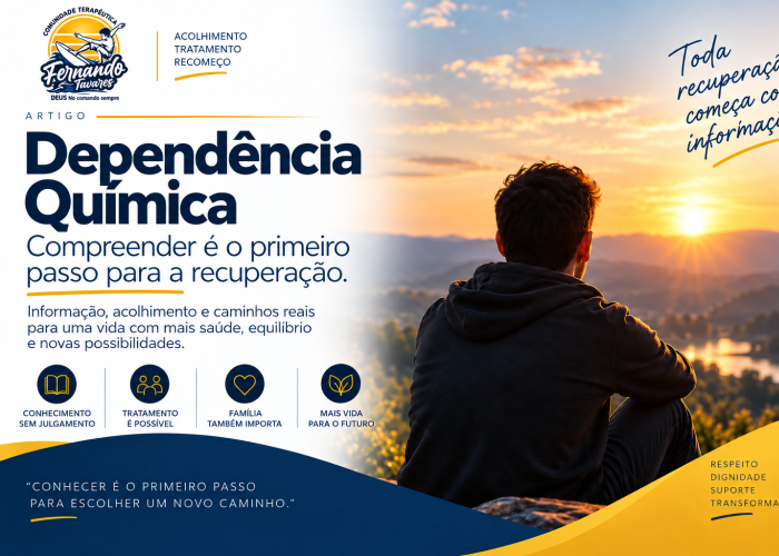 Além da Dependência: informação, acolhimento e esperança para recomeçar